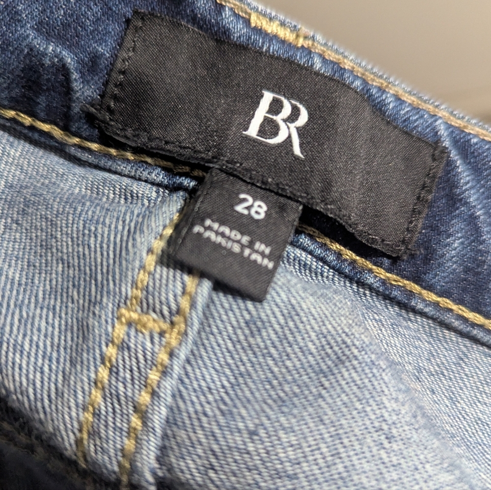 Banana Republic Blue Wide Leg Jeans - Picture 3 of 4